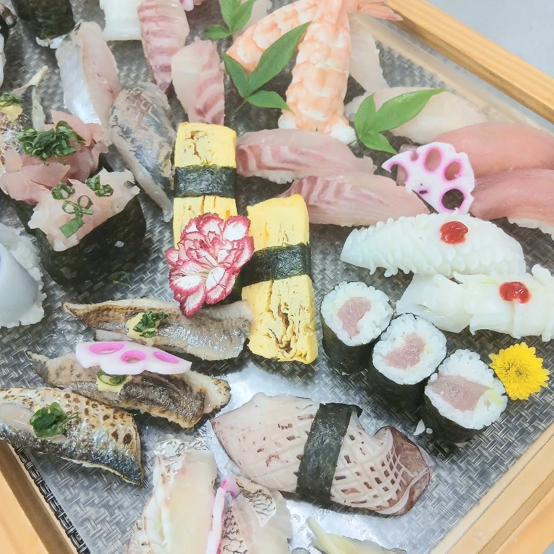 Sushi making practice with fri...
